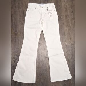 Wrangler + Staud The Bikini Jean in White, W27 L32